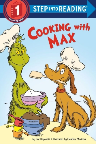 Buchcover und Innenansicht für das Buch: Cooking with Max