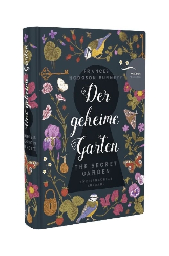Buchcover und Innenansicht für das Buch: Der geheime Garten / The Secret Garden