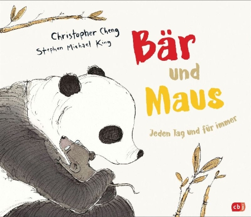 Buchcover und Innenansicht für das Buch: Bär und Maus - Jeden Tag und für immer