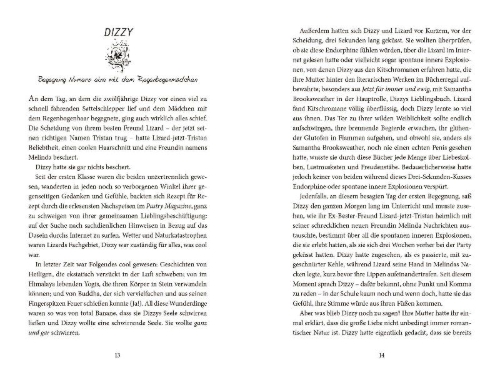 Buchcover und Innenansicht für das Buch: When The World Tips Over