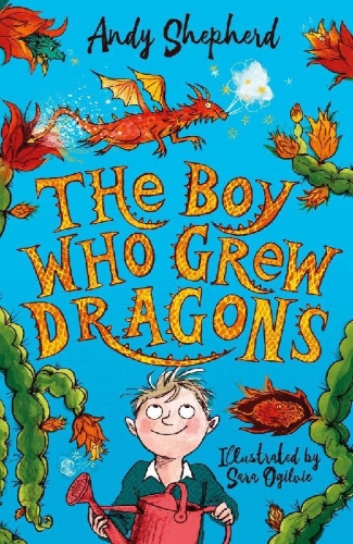 Buchcover und Innenansicht für das Buch: The Boy Who Grew Dragons