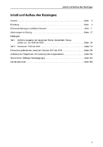 Buchcover und Innenansicht für das Buch: Die deutschen Notmünzen