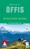 Buchcover und Innenansicht für das Buch: ROTHER Wanderbuch Wandern mit Öffis Münchner Berge. 55 Touren mit Bahn & Bus
