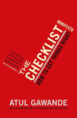 Buchcover und Innenansicht für das Buch: The Checklist Manifesto