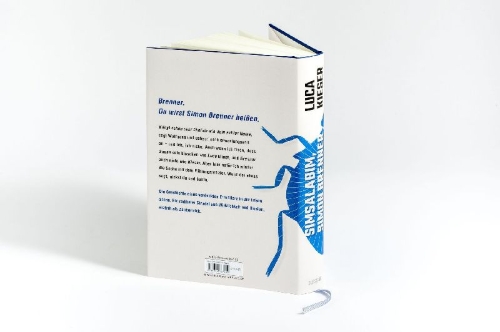 Buchcover und Innenansicht für das Buch: Simsalabim, Simon Brenner