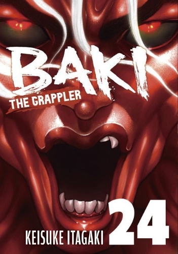 Buchcover und Innenansicht für das Buch: Baki The Grappler (Perfect Edition) Vol. 24
