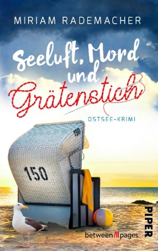 Buchcover und Innenansicht für das Buch: Seeluft, Mord und Grätenstich