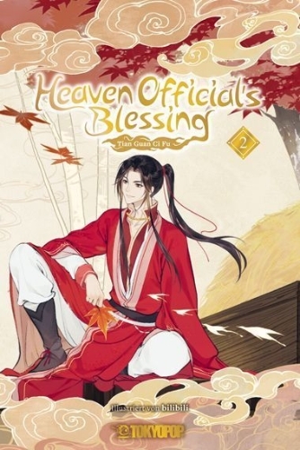 Buchcover und Innenansicht für das Buch: Heaven Official's Blessing Animation Manhua 02