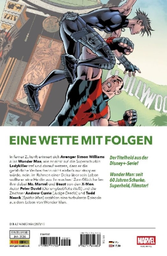 Buchcover und Innenansicht für das Buch: Wonder Man (2007) #1-#5