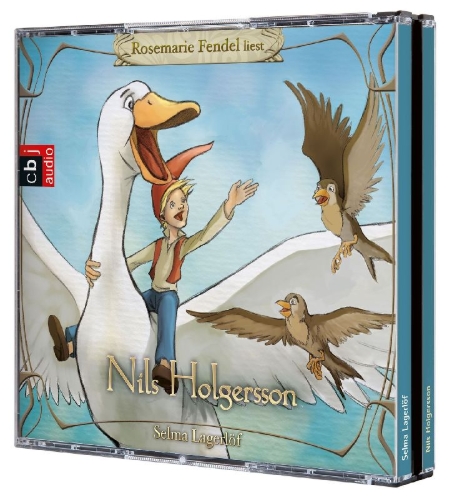 Buchcover und Innenansicht für das Buch: Nils Holgersson