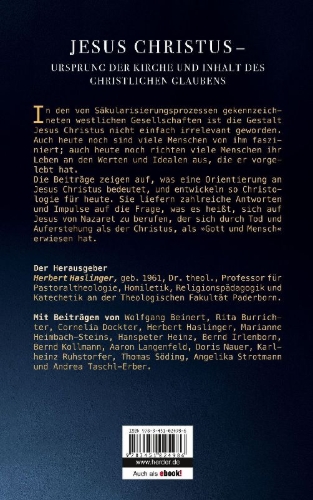Buchcover und Innenansicht für das Buch: Jesus Christus - Gott und Mensch