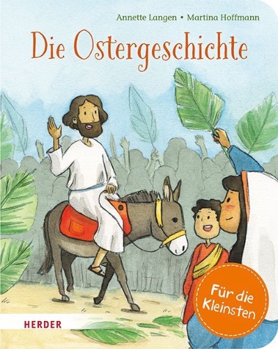 Buchcover und Innenansicht für das Buch: Die Ostergeschichte (Pappbilderbuch)
