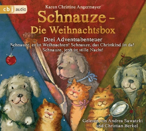 Buchcover und Innenansicht für das Buch: Schnauze - Die Weihnachtsbox