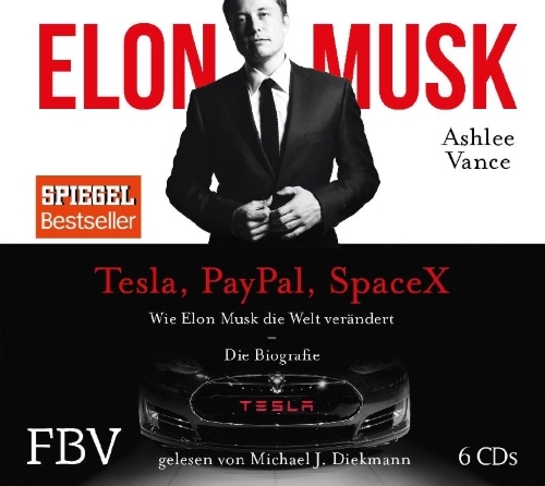 Buchcover und Innenansicht für das Buch: Elon Musk