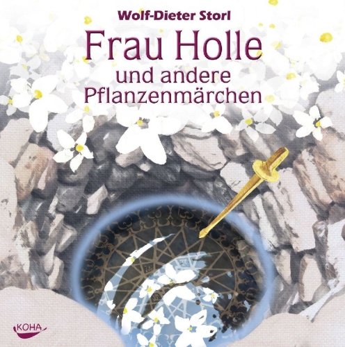 Buchcover und Innenansicht für das Buch: Frau Holle und andere Pflanzenmärchen. Audio CD