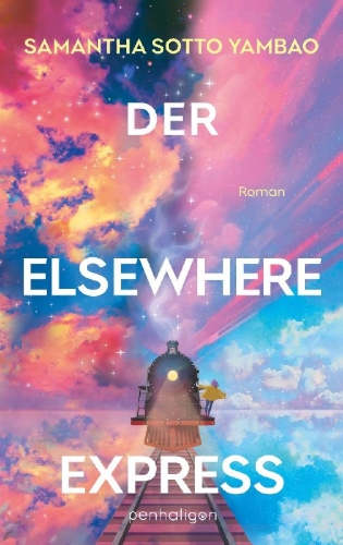 Buchcover und Innenansicht für das Buch: The Elsewhere Express