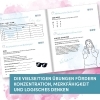 Buchcover und Innenansicht für das Buch: Gehirnjogging für Senioren. Übungen für ein gesundes Gehirn, bis ins hohe Alter