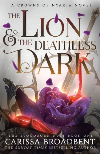 Buchcover und Innenansicht für das Buch: The Lion and the Deathless Dark