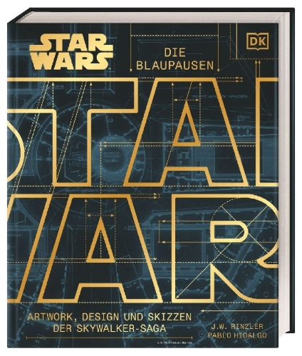 Buchcover und Innenansicht für das Buch: Star Wars Die Blaupausen