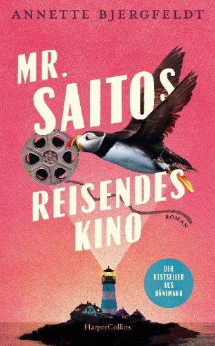 Buchcover und Innenansicht für das Buch: Mr. Saitos Rejsebiograf