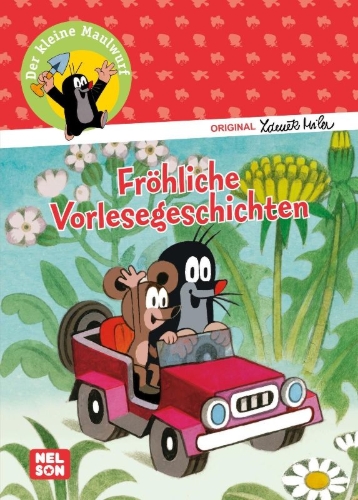 Buchcover und Innenansicht für das Buch: Der kleine Maulwurf: Fröhliche Vorlesegeschichten