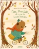 Buchcover und Innenansicht für das Buch: Der Postbär, der nicht lesen konnte