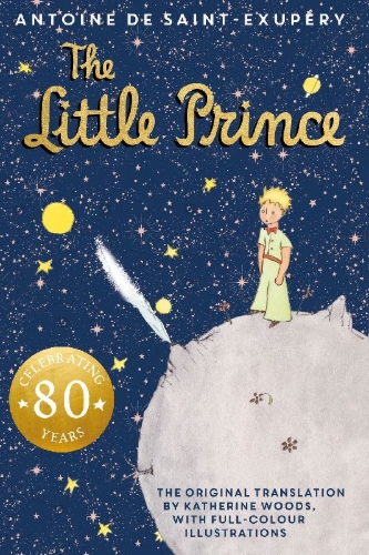 Buchcover und Innenansicht für das Buch: The Little Prince. 80th Anniversary Edition