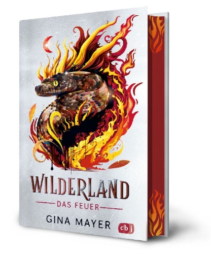 Buchcover und Innenansicht für das Buch: Wilderland - Das Feuer