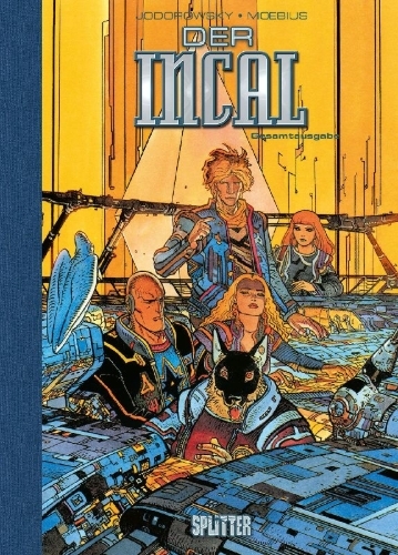 Buchcover und Innenansicht für das Buch: L'Incal