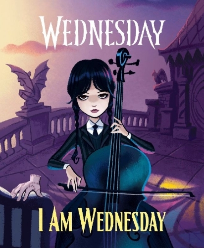 Buchcover und Innenansicht für das Buch: Wednesday: I Am Wednesday