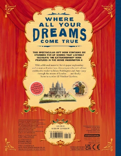 Buchcover und Innenansicht für das Buch: Paddington Pop-Up London: Movie Tie-In: Collector's Edition