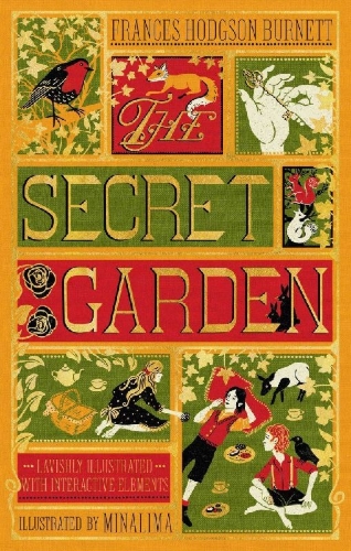 Buchcover und Innenansicht für das Buch: The Secret Garden