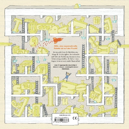 Buchcover und Innenansicht für das Buch: Find my Rocket