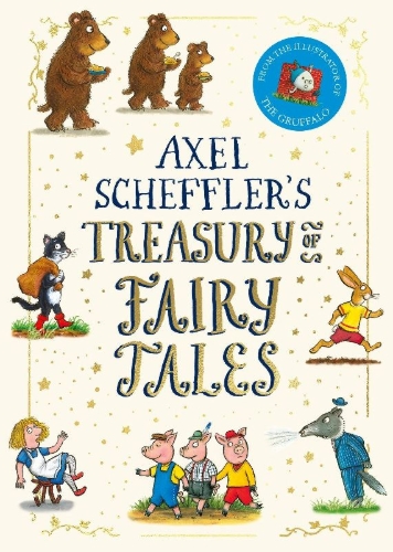 Buchcover und Innenansicht für das Buch: Axel Scheffler's Treasury of Fairy Tales