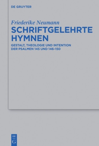 Buchcover und Innenansicht für das Buch: Schriftgelehrte Hymnen