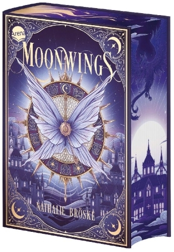 Buchcover und Innenansicht für das Buch: Moonwings (1)