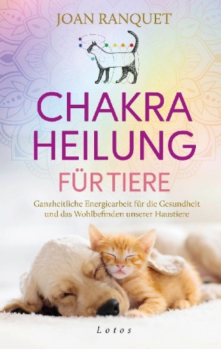 Buchcover und Innenansicht für das Buch: Animal Chakra Healing