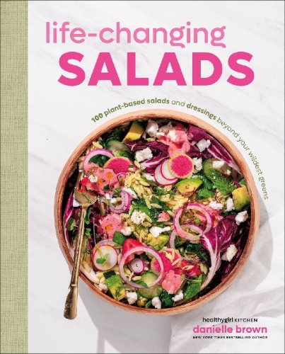 Buchcover und Innenansicht für das Buch: Life-Changing Salads