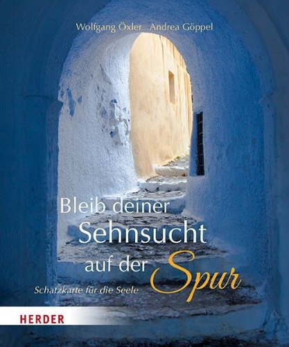 Buchcover und Innenansicht für das Buch: Bleib deiner Sehnsucht auf der Spur