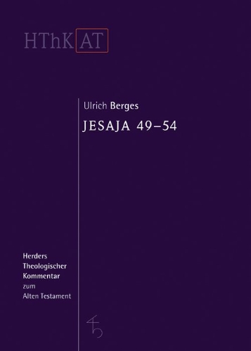 Buchcover und Innenansicht für das Buch: Jesaja 49-54