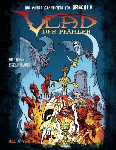 Buchcover und Innenansicht für das Buch: Vlad der Pfähler