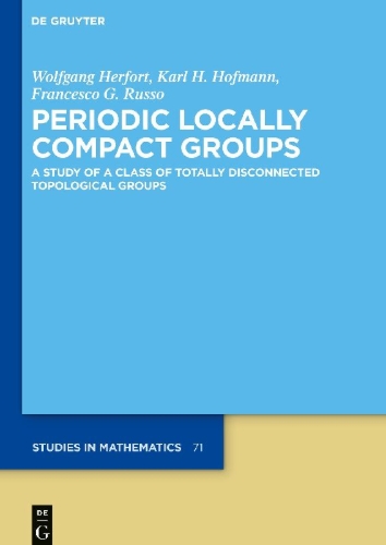 Buchcover und Innenansicht für das Buch: Periodic Locally Compact Groups