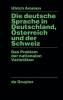 Buchcover und Innenansicht für das Buch: Die deutsche Sprache in Deutschland, Österreich und der Schweiz