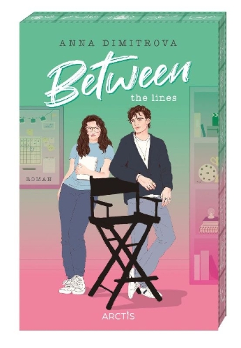 Buchcover und Innenansicht für das Buch: Between the Lines (Love Off Script 1)