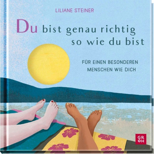 Buchcover und Innenansicht für das Buch: Du bist genau richtig, so wie du bist
