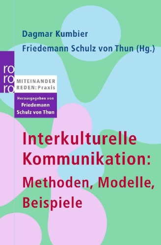 Buchcover und Innenansicht für das Buch: Interkulturelle Kommunikation