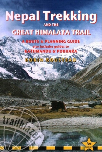 Buchcover und Innenansicht für das Buch: Nepal Trekking & The Great Himalaya Trail
