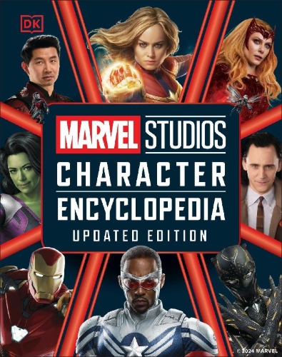 Buchcover und Innenansicht für das Buch: Marvel Studios Character Encyclopedia