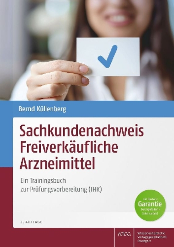 Buchcover und Innenansicht für das Buch: Sachkundenachweis Freiverkäufliche Arzneimittel
