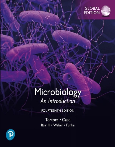 Buchcover und Innenansicht für das Buch: Microbiology: An Introduction, Global Edition